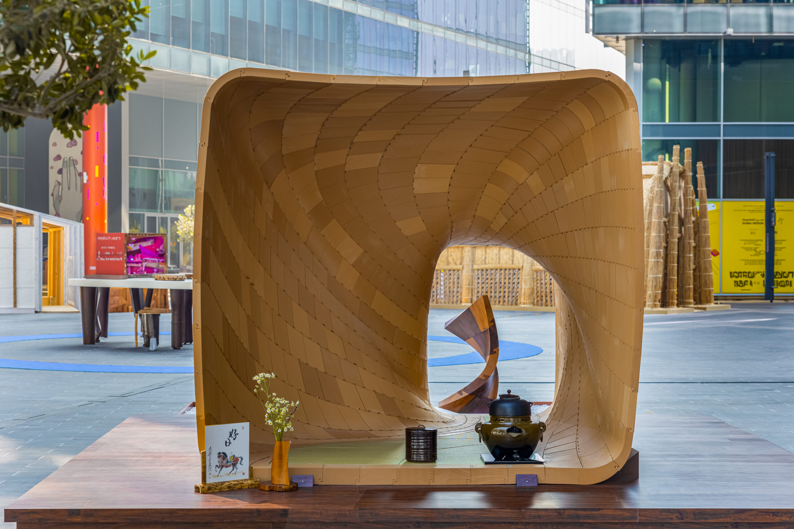 ３Dプリンターで茶室を作る　三菱地所様