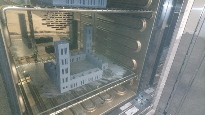 オーブンをセットしましょう